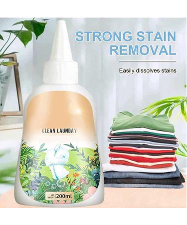 Garment Stubborn Stain Cleaner Fabric Stain Remover Garment Stubborn Stain Cleaner Remove Oil Stains Coffee Juice Blood Easily (1pcs) - Buy Online on GoSupps.com