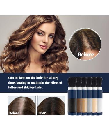 Mikabila (01) Hair Building Fibres Hair Loss Concealer Hair Fibres for Thinning Hair Hair Powder Thickener Natural Hair Filler Instantly Conceals Hair Loss Natural Hair Powder Golden - Buy Online on GoSupps.com