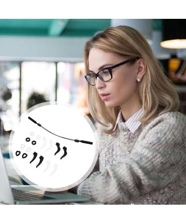 Healvian 17pcs Silicone Eyeglass Temple Tips - Anti-Slip Holder & Ear Grip Hooks for Glasses & Sunglasses - Buy Online on GoSupps.com