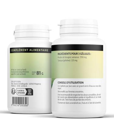 Fenugreek 330mg - 200 capsules - Buy Online on GoSupps.com