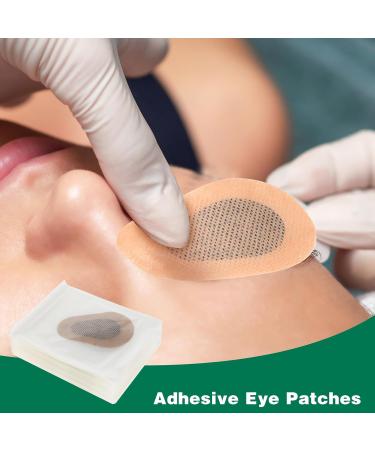 40pcs Disposable Adhesive Eye Patches for Kids & Adults - Light Blocking Eye Pads for Amblyopia (Skin Color - Buy Online on GoSupps.com