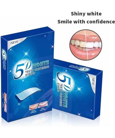 Elunara Bandes de blanchiment des dents blanches 5D bandes blanches de blanchiment des dents bandes blanches efficaces sensibilit r duite sans sensibilit id ales pour les voyages (2) - Buy Online on GoSupps.com