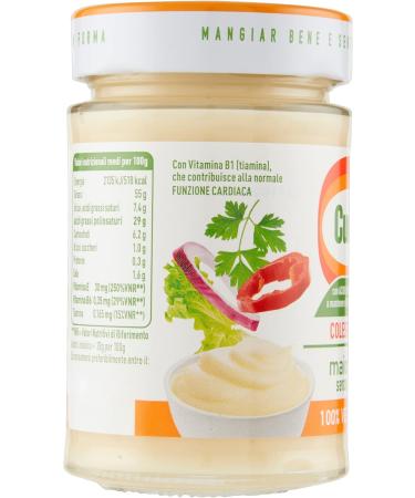 Cuore Italian Mayonnaise Vegetable Based Condiment 180g No Eggs! Vegan! - Buy Online on GoSupps.com