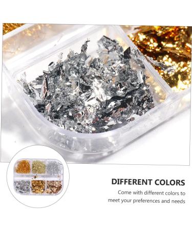  Beatifufu 3 Boxes Nail Art Foil Glitter Decorative Nail Sequins for DIY Nails Suitable for Party Craft Material with Excellent Texture - Buy Online on GoSupps.com