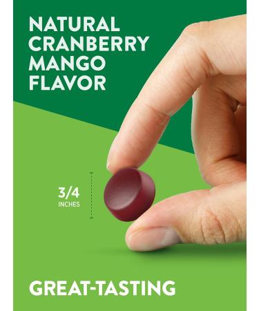 Nature's Truth Cranberry Gummies - 100 Vegan Gummies, Natural Cranberry Mango Flavor - Vegan, Non-GMO, Gluten Free - Buy Online on GoSupps.com