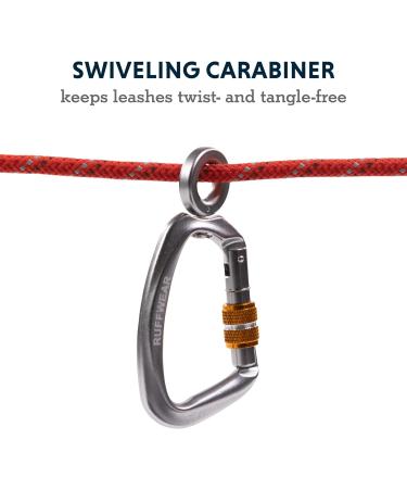 RUFFWEAR Knot-A-Hitch 36ft Dog-Hitching System | Premium Red Clay Camping Safety Tether | Staycation Dog Gear by RUFFWEAR - Buy Online on GoSupps.com
