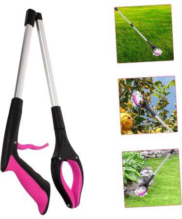 Grabber Garbage Scissor Tongs - Litter Picker Tool Aluminum Reacher for Easy Trash Pickup | 83x11cm - Buy Online on GoSupps.com