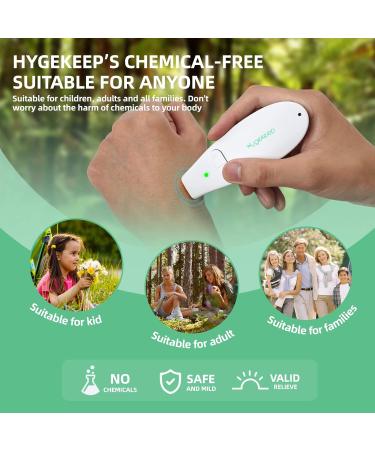 Hygekeep Insect Bite and Sting Relief - Fast Relief for Mosquito, Bee, and Wasp Bites - Chemical-Free Treatment for Itch, Pain, and Swelling - Safe for Kids and Families - Pack of 1 - Buy Online on GoSupps.com