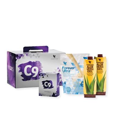 Forever Living Products C9 Vanilla weight management package cleaning program body cleaning well-being healthier lifestyle vanilla taste - Buy Online on GoSupps.com