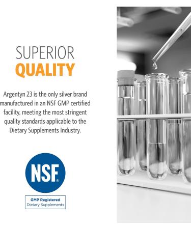 Argentyn 23 Professional Immune Support - Colloidal Silver Bio-Active Silver Hydrosol 23 ppm Liquid Twist Top 64 Fl Oz (1 892 mL) - Buy Online on GoSupps.com