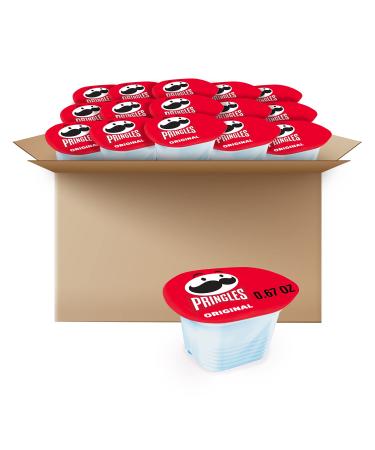 Pringles Potato Crisps Chips Original Snack Stacks Lunch Box Snacks 0.67 oz Cup (36 Cups)