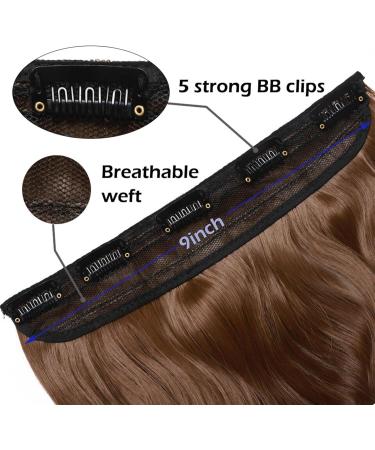 Hair Extensions Synthetic Hair Extensions 24Inch Hair ExtensionsLong Wavy Women Clip In One Piece Hair Extensions Black Brown Fake clip Hairpiece for women Hair Pieces(Ash blonde) 24inches Ash blonde - Buy Online on GoSupps.com