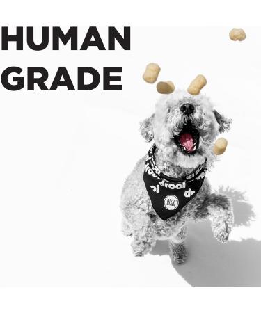 BIXBI Ruff Puffs White Cheddar Dog Training Treats - Wheat Free, Low Calorie, All Natural - Apple Flavor, 4 oz Pouch - Buy Online on GoSupps.com