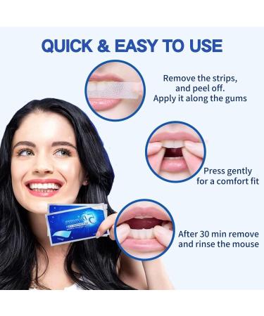 Professional Teeth Whitening Strips for Safe Home Use - 28 Strips, 14 Treatments - Buy Online on GoSupps.com