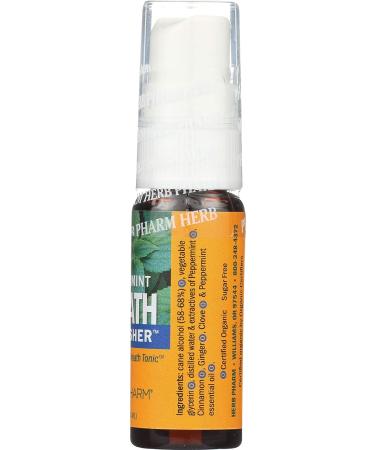 Herb Pharm Tonic Breath Peppermint Organic 0.47 Fl Oz - Freshens Breath Naturally - Buy Online on GoSupps.com