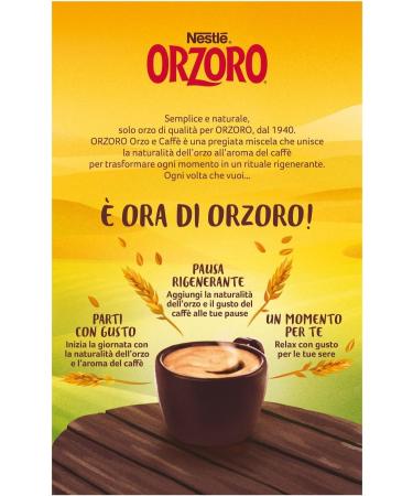 Nestl 3x Orzoro Caffe s a Orzo solubile barret and solubs Nestle Instantly 120 g - Buy Online on GoSupps.com