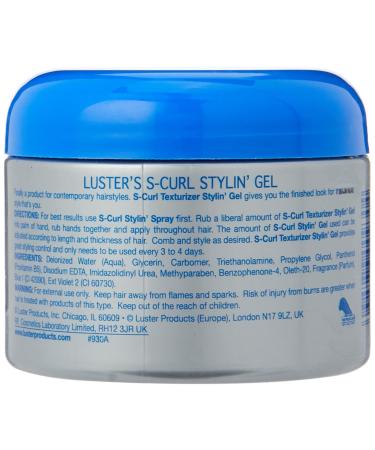 Lusters S-Curl Texturizing Gel Styling 10.5oz (310ml) - 2 Pack | Enhance Curls & Waves - Buy Online on GoSupps.com