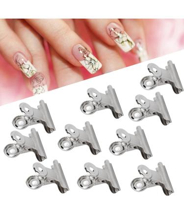 Nail Extension Clip - Ergonomic & Wear-Resistant Metal Nail Clamp for Home & Studio Use | Ideal for Nail Artists - Buy Online on GoSupps.com