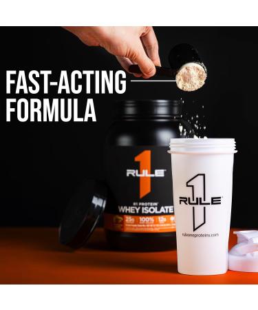 Rule1 R1 Protein (2lbs) Chocolat au lait - Prot ines - Isolat de prot ines de lactos rum Chocolat au lait 2lbs - Buy Online on GoSupps.com