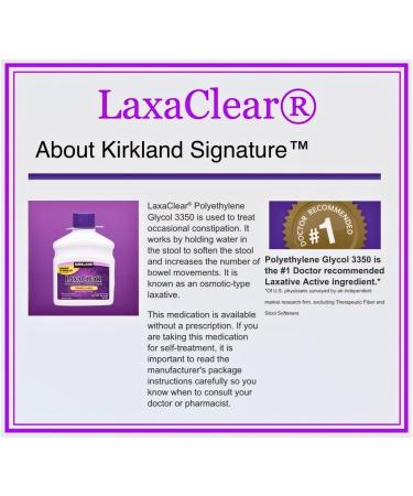 LaxaClear 50 Once-Daily Doses Net 29.9OZ (1) - Buy Online on GoSupps.com
