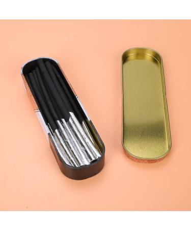 XGOPTS Willow Vine Sketch Charcoal Sticks Tin Box Set - 10 Assorted Artist Pencils for Drawing, Blending, Shading and Sketching - Ideal for Students and Beginners - Medium Black - Art Supplies 4.5-9mm Dia - Buy Online on GoSupps.com