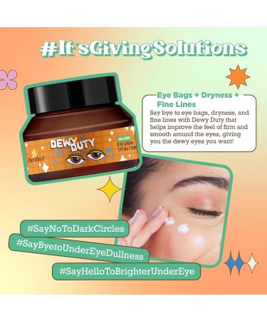 Buy Made in USA Natural Eye Cream - Purifect 30ml | Dewy Duty Collagen for Youthful Skin - Buy Online on GoSupps.com
