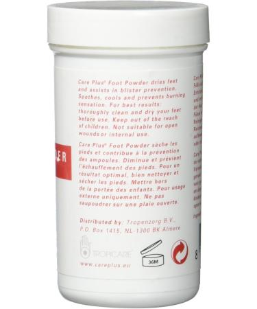 Buy Care Plus Adult Hygiene Foot Powder 40g - Transparent Antimicrobial Protection for Healthy Feet - Fast International Shipping - Buy Online on GoSupps.com