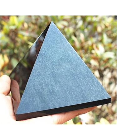 Natural Obsidian Quartz Crystal Pyramid Stone Crystal Reiki - Buy Online on GoSupps.com
