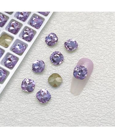 FEIlei 10 Pcs Heart Nail Charms Pointed Back Nail Art Charms Butterfly Nail Rhinestones - Buy Online on GoSupps.com