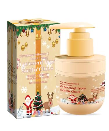 Hand Cream - Moisturizing Hand Creams - Christmas Scent Hand Cream, Long-Lasting Moisturizing, Anti-Drying, Gift and Birthday Set for Christmas Women (1)