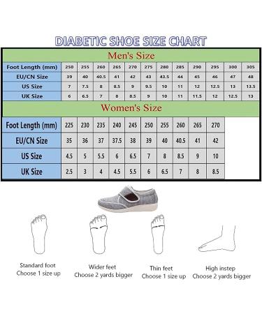 Orthopedic Diabetic Shoes for Men - Extra Wide Width Adjustable Walking Sneakers for Elderly - Orthofeet with Air Cushion Support - Buy Online on GoSupps.com