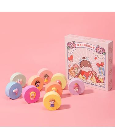 ROY Organic Bath Bombs for Children with Surprise 9-Piece Bath Bombs Set Vegan Handmade Natural Bath Chocolates Bubble Baths Gift Set for Girls Birthday Gift Idea - Buy Online on GoSupps.com