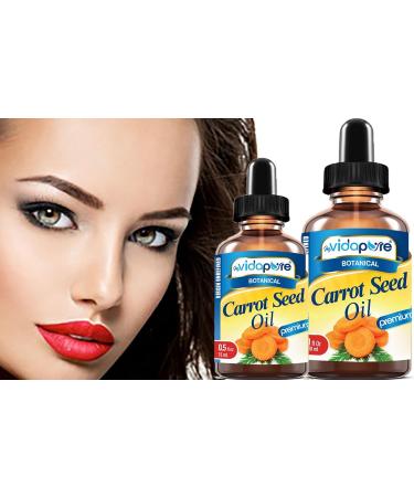 MYVIDAPURE CARROT SEED OIL WILD GROWTH Daucus Carota 100% Pure VIRGIN UNREFINED Undiluted for Skin, Face, Hair, Lip and Nail Care (1 Fl Oz) 1 Fl Oz (Pack of 1) - Buy Online on GoSupps.com