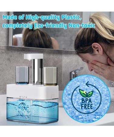 Mundwater Donor - Contactless Automatic Mouth Water Dispenser 550ml | Wall Bracket & Sink | Includes 2 Magnetic Cups & Self-Cleaning Mode - Buy Online on GoSupps.com