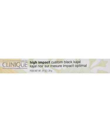 Clinique High Impact Custom Black Kajal 01 Blackened Black - 0.01 Oz (Pack of 1) - Buy Online on GoSupps.com