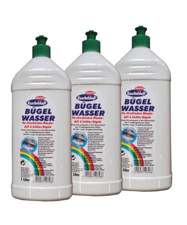 3 x Cuddly scent ironing water citrus freshness 1l laundry water ironing