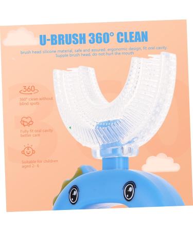 Gleavi 6 STK U-Shaped Silicone Toothbrush for Children | 360 Manual Toothbrushes & Accessories for Kids - Buy Online on GoSupps.com