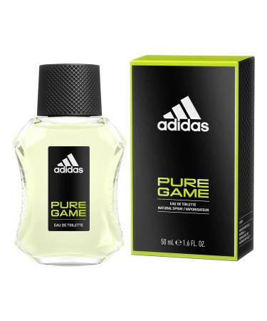 adidas Pure Game Eau de Toilette 1.7 fl oz (Pack of 1) Notes of Grapefruit Lavender and Sandalwood Men's Fragrance Long Lasting Sporty Fragrance Travel Size 1.7 Fl Oz (Pack of 1) Eau De Toilette - Buy Online on GoSupps.com