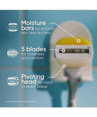 4-Count Gillette Venus ComfortGlide Razor Blade Refills Infused with Olay Coconut Scent - Buy Online on GoSupps.com