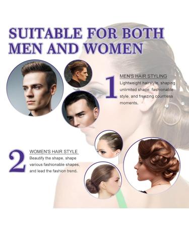 Strong Holding Non-Greasy Hair Pomade Stick for Frizz-Free Flyaways - 1.4 oz Smoothing Wax for Men & Women - International Shipping Available - Buy Online on GoSupps.com