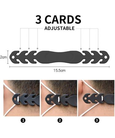 Buy 5x Silicone Mask Extension Ear Hooks - Comfortable Ear Protectors for All Mask Types | Shop Now - Buy Online on GoSupps.com