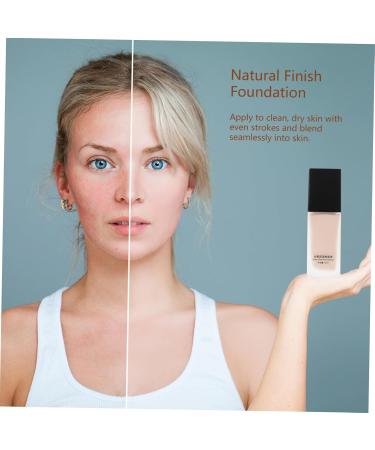 Mikinona Liquid Foundation Moisturizing Foundation Beauty Foundation Natural Finish Foundation Makeup Glass - Buy Online on GoSupps.com