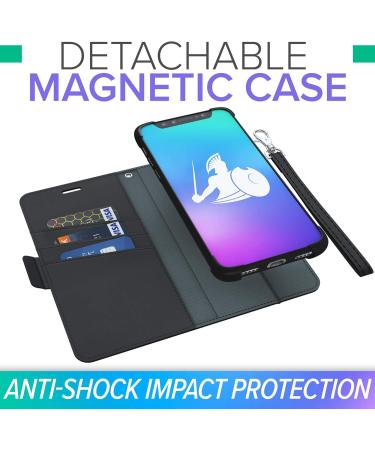 DefenderShield EMF Protection & 5G Anti-Radiation iPhone 11 Case - RFID Blocking Removable Wallpaper Magnetic Closure - Black - Buy Online on GoSupps.com