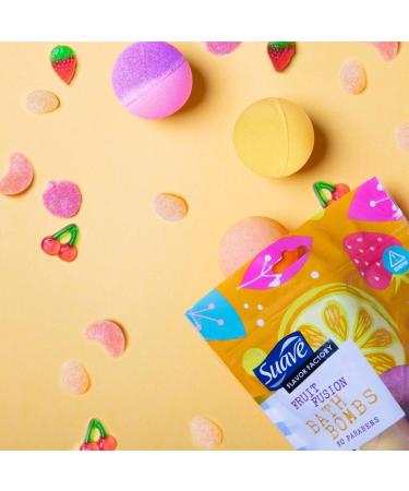 Suave Fruit Fusion Bath Bomb - Luxurious & Fruity Scent - 1 Pack - Buy Online on GoSupps.com