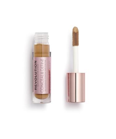 Makeup Revolution Conceal & Define Concealer C12.5 - 4ml | Buy Internationally - Buy Online on GoSupps.com
