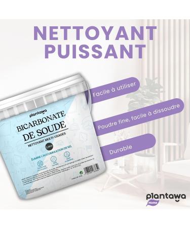 Plantawa Baking Soda Cleaning 3.3kg | Baking Soda for Home Cleaning Multi-Purpose: Stain Remover Whitening & Eliminating Odors & Grease. Natural & Pure Origin. - Buy Online on GoSupps.com