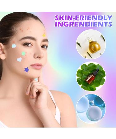 Buy Sibba 232 Pcs Pimple Patches - Cute Star & Heart Hydrocolloid Acne Covers for Men & Women - Fast International Shipping - Buy Online on GoSupps.com