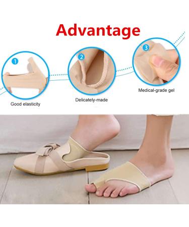 SPONP Bunion Corrector Sleeve Set - 7 Pack Bunion Relief Kit with Soft Gel Cushion, Bunion Pad, and Toe Strap - Bunion Sleeve Set for Pain Relief - Buy Online on GoSupps.com