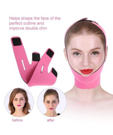 Face V Shaper Bandage - Double Chin Skin Relaxation Belt | Breathable Face Lifting Solution for TV & Play - Buy Online on GoSupps.com