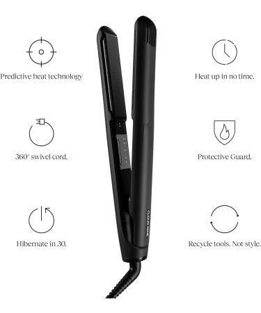 CLOUD NINE Original Iron Hair Straightener - Professional Styling Tool - Buy Online on GoSupps.com